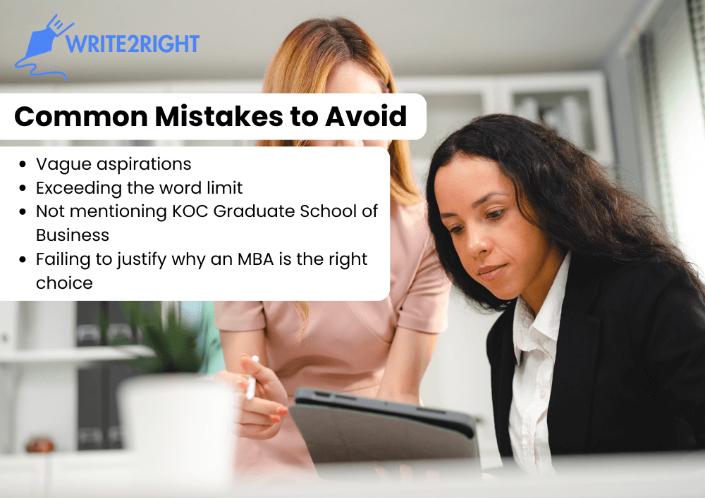 Common Mistakes to Avoid while writing Essays for MBA