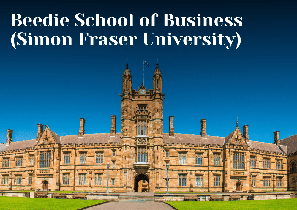 Beedie MBA Essay Strategy: How to Make Your Application Shine